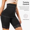 thumbnail image 4 of Youmylove Womens Tummy Control Shapewear Solid Suspender Bodysuit Shaping Button High Waisted Body Shaper Panties Body Shaper, 4 of 5