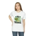 thumbnail image 6 of Not Lucky Just Blessed St Patrick's Day Unisex Jersey Short Sleeve Tee, 6 of 10