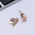 thumbnail image 4 of Micro USB Port plug and 3.5mm Earphone Jack plug Set for Cell Phone with Golden Color Plastic Material 2pcs, 4 of 4