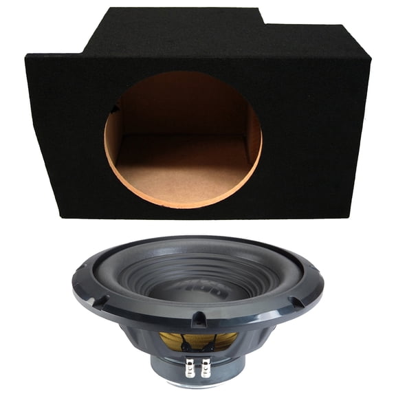 Alpine fits 05-14 Ford Mustang Sealed Single 12" W12S4 Loaded Subwoofer Sub Box Enclosure 250W RMS 4 Ohm