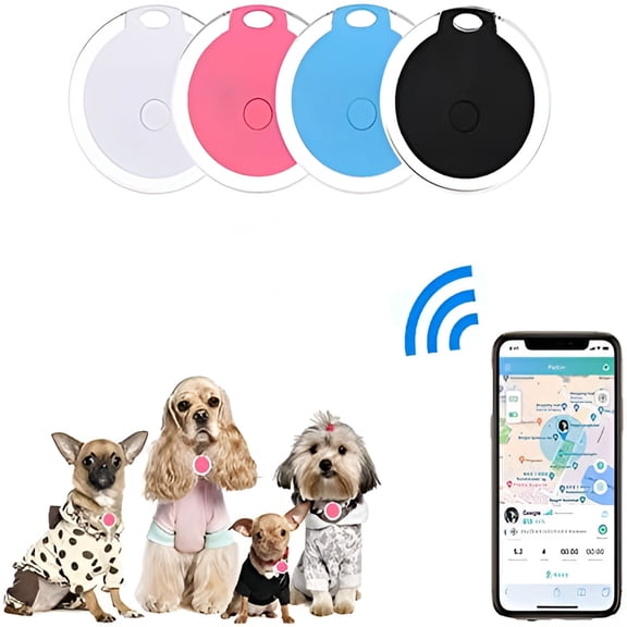 GJX 4 Pack Smart Key Finder Locator,Gps Tracking Device for Kids Pets Keychain Wallet Luggage Anti-Lost Tag Alarm Reminder Selfie Shutter App Control Compatible Ios Android