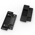 thumbnail image 3 of Mengshi Hidden Door Hinges: Ultra-Thin Invisible Hinges for Heavy-Duty Secret Doors (2 Hinges, Black), 3 of 8