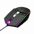 thumbnail image 2 of RHEA- Wired Gaming Mouse Optical Rgb Ergonomic 4 Programmable Buttons Adjustable Speed, 2 of 6