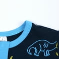 thumbnail image 4 of FUNDUFI Boys Bodysuit Long Sleeve Cute Cartoon Dinosaur Printed Pajamas Romper Soft Loose Fit Sleepwear Jumpsuit Lovley Boys Clothes, 4 of 7