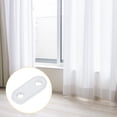 thumbnail image 5 of Uxcell 24Pcs Curtain Weights, 16 x 38 x 5mm 17g Iron Drapery Weights for Curtains Bottom Tablecloth Flags, Window Curtain Pendant for Living Room, Home, Office, Hotel, White, 5 of 6