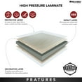 thumbnail image 5 of Rev-A-Shelf Base Cabinet Heavy Duty Door Mounted Organizer, 54DS-14-1, 5 of 9