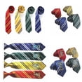 thumbnail image 2 of Collar de Harry Potter para niños y adultos, bufanda escolar de Hermione, corbata, Cosplay, regalo de Halloween y Año Nuevo, gran oferta, 4 Uds., 2 of 4