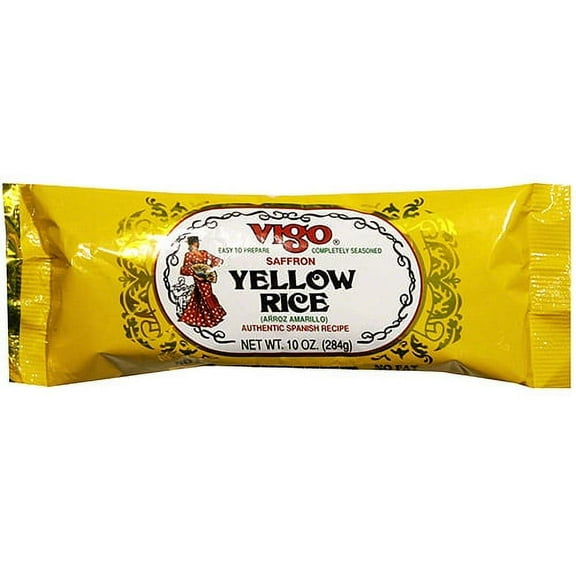 Vigo Yellow Rice Rice, 10 oz (Pack of 12)