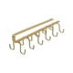 thumbnail image 5 of Ganchos para tazas debajo del estante del gabinete, soporte para tazas de café, colgador para utensilios de cocina oro, 5 of 9
