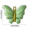 thumbnail image 3 of Eespoir Butterflies Balloons, Party And Festival Decorations, Helium Balloon Set For Birthday, Wedding, Celebration, Colorful, Festive Atmosphere(Green), 3 of 6