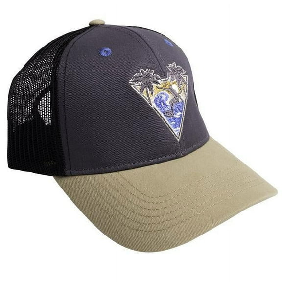 Easter Island Mercantile Wave Palm Tree Cap