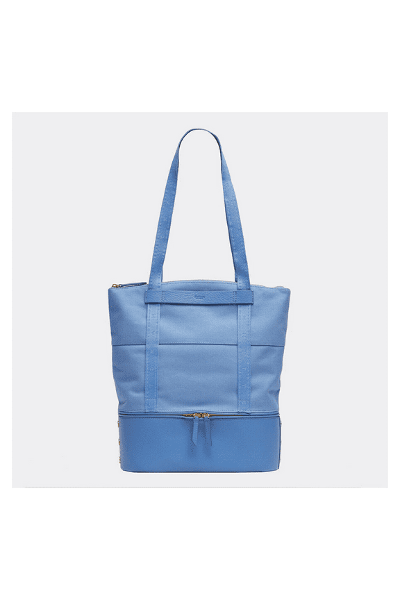 Manhattan Beach Skylight Blue Canvas Tote Bag