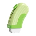 thumbnail image 2 of Hyknon Sliding Retractable Pencil Erasers, Push Pull Antis-Silp Plastic Sleeve Erasers, Cute Ergonomic curved Soft Rubber Eraser, Large Traceless Erasers for Office Drawing Stationery Supplies, Green, 2 of 4