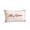 White With Red Script, variant on QISIWOLE Festive Christmas Throw Pillow Cover, 11.81 x 19.69 Inch Embroidered Velvet, Seasonal Holiday Decor for Sofa Couch Living Room Bedroom, White With Red Script