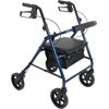ProBasics RLA8BL Rollator Aluminum 8 in. Wheel, Blue