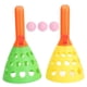 thumbnail image 2 of Pop and Catch Ball Game Kindergarten Outdoor Parent Child Launching Catch Ball Toy Set Yellow and Green, 2 of 4