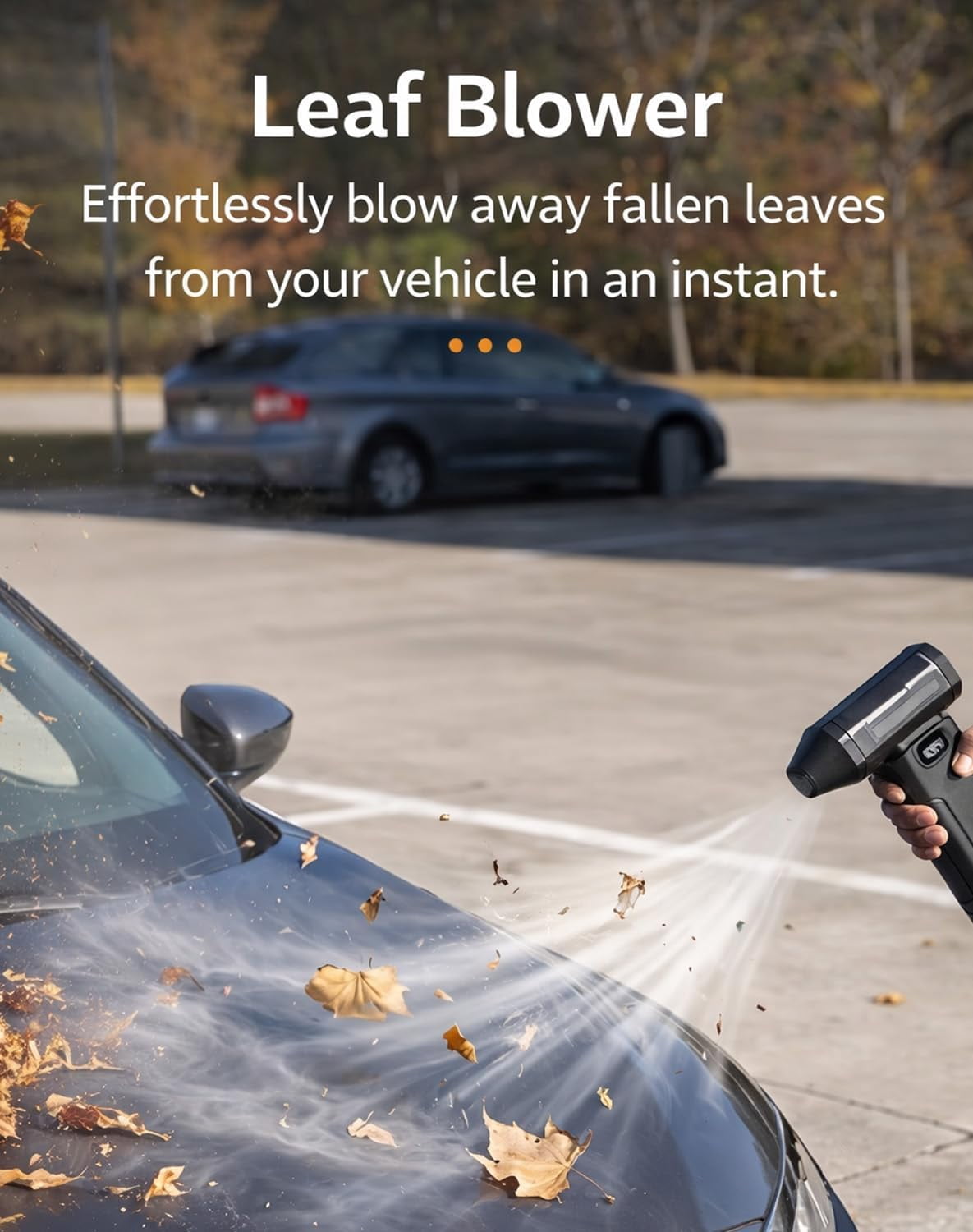 Ultra-Powerful Portable Turbo Fan with 150,000 RPM, Electric Air Duster, Cordless Air Duster, Fast Charging, 5 Gear, 50 Minutes Runtime
