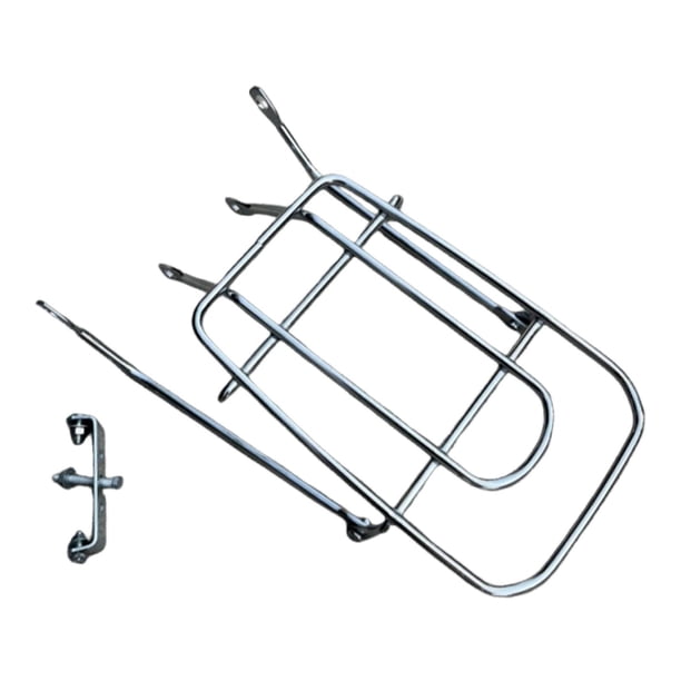 Soporte para rueda trasera de bicicleta, portaequipajes, acero, ligero, para la parte trasera de la bicicleta 12 pulgadas