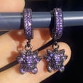thumbnail image 2 of European and American hip-hop ghost hip-hop full of diamonds for men and women fashion earrings earrings earrings personality stud earrings for men and women trends, 2 of 7