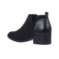 thumbnail image 4 of Botines Mujer Chelsea Tipo Piel Negros Tacón Bajo Básicos negro 23 Incógnita 040D3D, 4 of 6