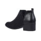 thumbnail image 4 of Botines Mujer Chelsea Tipo Piel Negros Tacón Bajo Básicos negro 27 Incógnita 040D3D, 4 of 6