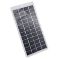 thumbnail image 1 of Portable Solar Panel, 5W 12V Polycrystalline Siliocone Solar Charger Mini Solar Module with Clips, 1 of 7