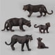 thumbnail image 2 of Modelo de animal de juguete de simulación de concha de mar Modelo de pantera Juguete de animal de la jungla Modelo de adornos estáticos de leopardo, 2 of 3