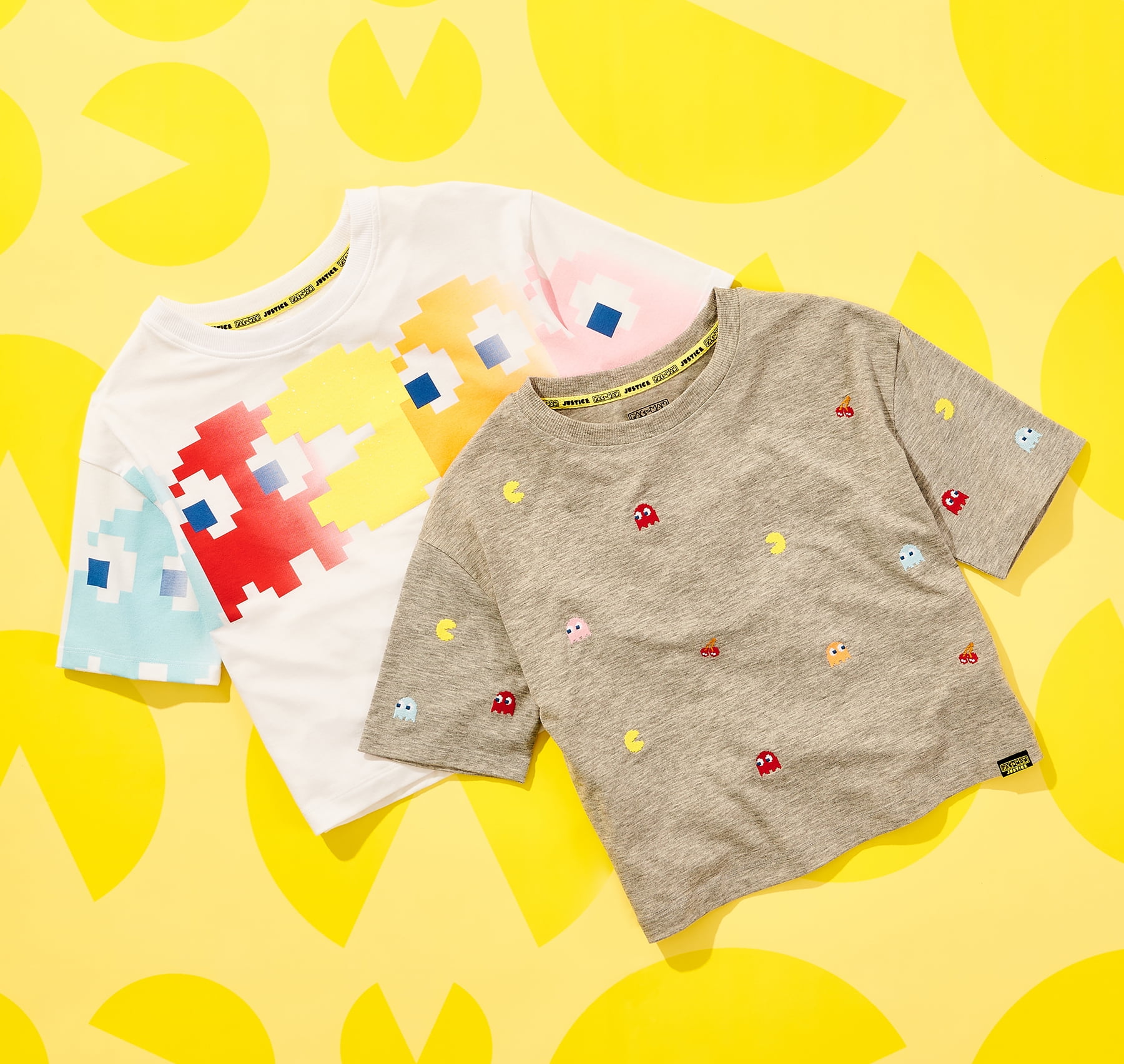 Justice Girls PAC-MAN Graphic T-Shirt, Sizes XS-XL & Plus