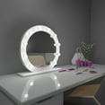 thumbnail image 4 of Paris Mirror HDIANA286000D-BLK 28 x 60 in. Diana Hollywood Mirror with LED Bulbs, Black, 4 of 5