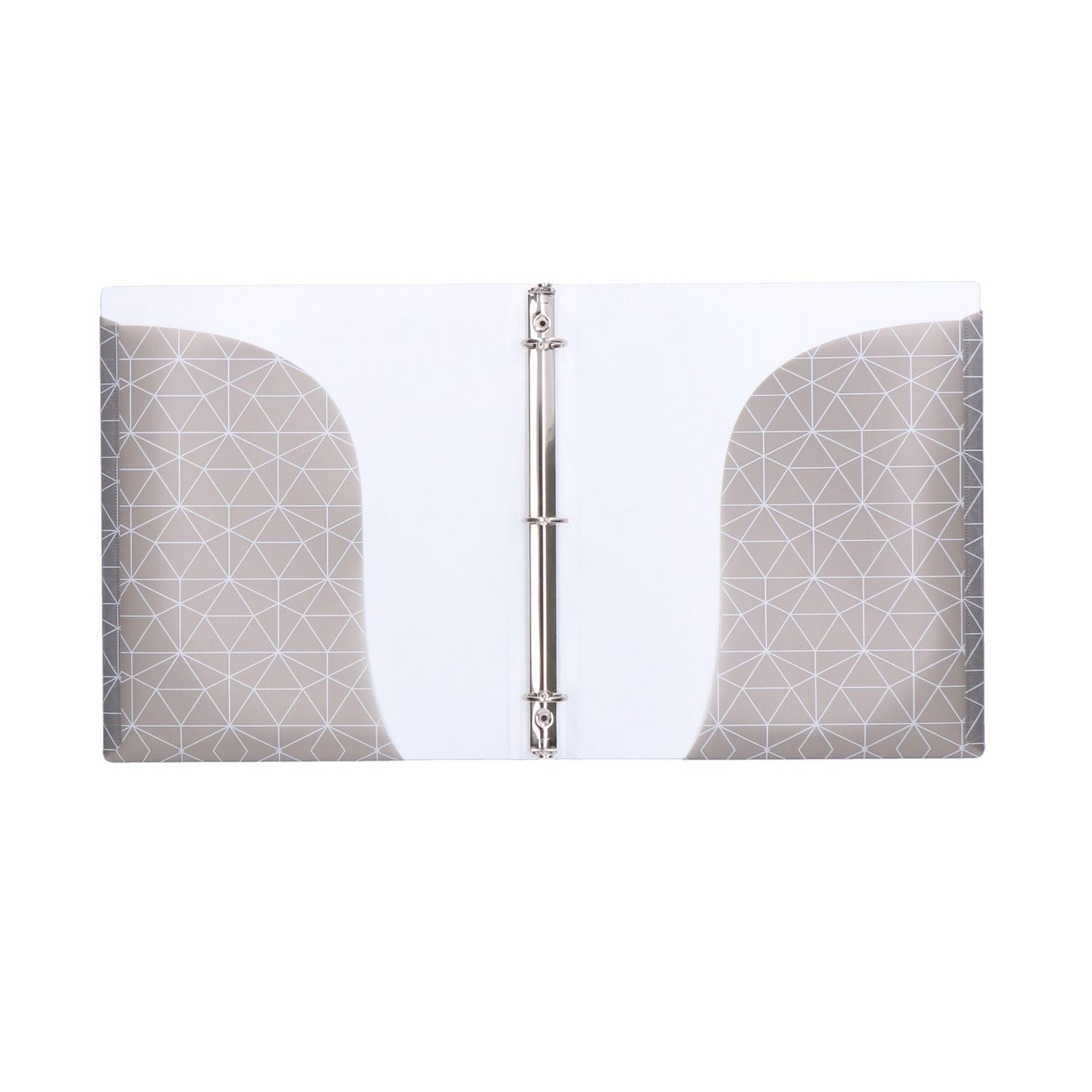 Pen + Gear 1 " Pochette Pour Reliure À Anneaux, Gris