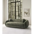 thumbnail image 2 of Manhattan Comfort Tribeca Sofa with Solid Wood Frame in Olive Green, 2 of 12