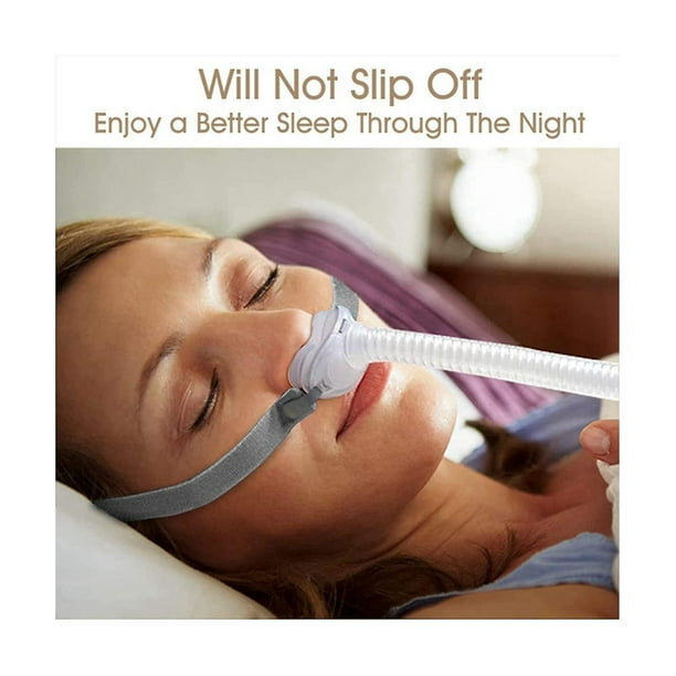 1pcs Replacement For P10 Nasal Pillow Cpap Mask Straps With 2