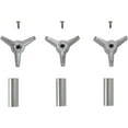 thumbnail image 3 of DANCO Bathtub and Shower 3-Handle Remodel/Rebuild Trim Kit for American Standard Colony Faucets  Cross-Arm Handle  9C-23H, 9C-23C, 11C-1D  Chrome 39614, 3 of 7