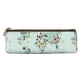 thumbnail image 2 of Goofa World Travel Map Pattern Pencil Case Portable Stylish Triangle Pencil Pouch with Zipper Leather Cosmetic Pouch Bag Makeup Cosmetic Pencil Pouch, 2 of 9