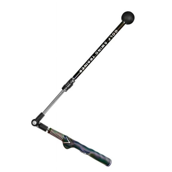 Golf Swing Trainer Portable Golf Training Aid Adjustable to Improve Hinge, Forearm Rotation, Shoulder Turn ( )