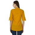 thumbnail image 4 of Boho Top Dress Solid Wear Casual Tunic Women Clothing Cotton Summer Sundress, 4 of 4