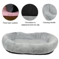 thumbnail image 3 of Large Human Dog Bed,Human Dog Bed, Dog Bed for Humans, Human Size Dog Bed,  Removable Washable Cover Soft Prevent Slip Human Sized Dog Bed with Pocket Gradient Gray, 3 of 7