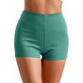 thumbnail image 2 of Sparkly Rhinestone Shorts for Women 2026 Summer Casual Elastic Waist Slim Fit Glitter Hot Pants Night Clubwear, 2 of 5