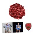 thumbnail image 3 of HINTRMENT 1000 Pcs 6Mm Paillettes Scintillantes pour Bricolage Paillettes Rondes pour Décoration de Mariage Rouge, 3 of 8