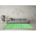 thumbnail image 3 of Ahgly Company Indoor Rectangle Abstract Emerald Green Modern Area Rugs, 5' x 8', 3 of 4