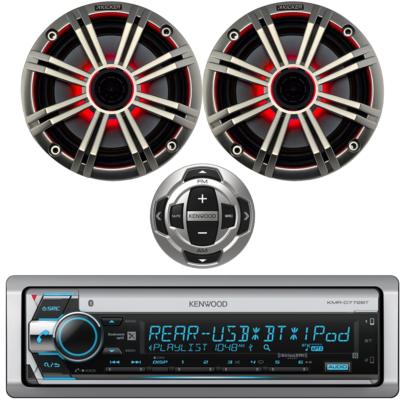 kicker bluetooth stereo
