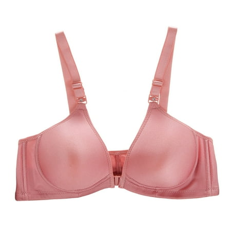 

Women s Bras Women s Breastfeeding Comfortable Front Open Button Gather Thin Strapless Bra Lingerie For Women