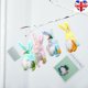 thumbnail image 2 of Conejo pequeño colgante, pascua sin cara enano conejo muñeca home decoraciones regalos para niños Caixin Conejo pequeño colgante, 2 of 4
