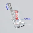 thumbnail image 2 of Wand Tilter 2Pack for 2" High Profile Horizontal Blinds, Tilt Mechanism Hook Connection with Square Zinc Gear for High Rail Blinds, 2 of 6