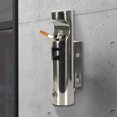 thumbnail image 3 of Cenicero de cigarrillos montado en la pared Cenicero de pared exterior de acero inoxidable resistente al agua, 3 of 9