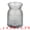 Smoky Gray, variant on Unique Bargains Modern Geometric Wide Mouth Glass Flower Vase Clear 4.5"x4.5"x6.3"