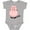 AC-Heather Grey, variant on Inktastic Pig-oink Boys or Girls Baby Bodysuit