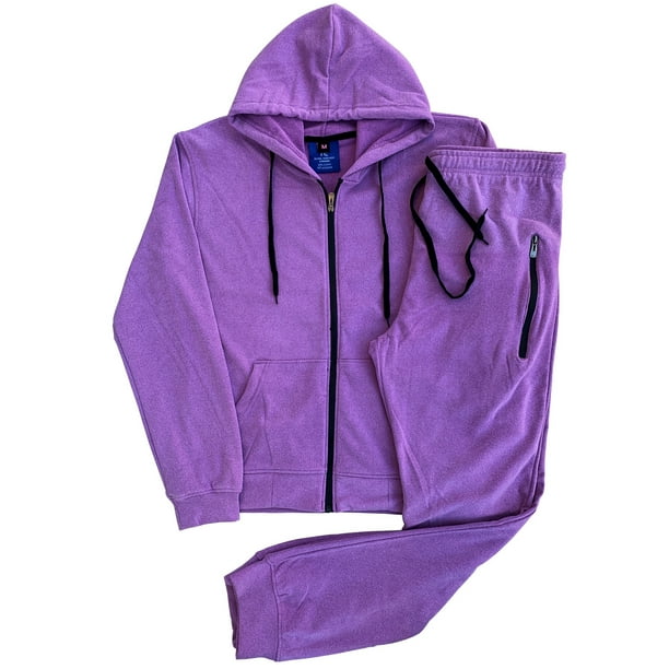 Women’s Sweatsuit Soft Stretch Warm & Comfy fleece 2piece Sweatsuit