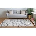 thumbnail image 4 of Rugs.com Georgia Collection Rug – 2' x 3' Ivory Flatweave Rug Perfect For Living Rooms, Large Dining Rooms, Open Floorplans, 4 of 9