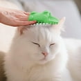 thumbnail image 5 of Cat Personal Groomer Corner Scratcher, 2025 New Personal Grooming Cat Brush and Interactive Cat Toy, Silicone Cat Personal Groomer for Indoor Cats for Long (Yellow, 1PC), 5 of 7